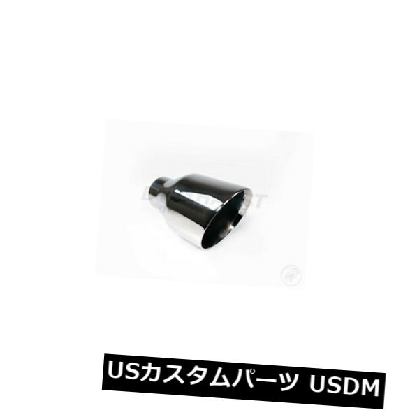 マフラーカッター DT-25194ダブルウォールアングルステンレス排気チップ2.5 \
