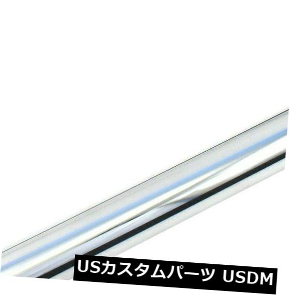 マフラーカッター エキゾーストチップスチールベルフラワースタイルラウンドストレートカット溶接式クロームエキゾーストチップ Exhaust Tip Steel Bellflower Style Round Straight Cut Weld-On Chrome Exhaust Tip 【並行輸入品】