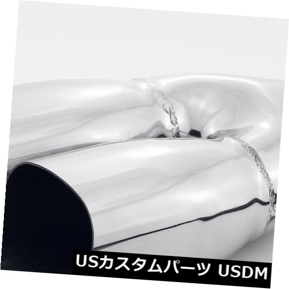 マフラーカッター 傾斜デュアルスクエアテールパイプ304ステンレス鋼の2.25 \