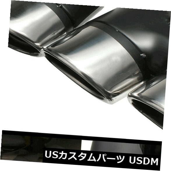 マフラーカッター メルセデスベンツW211 EクラスE430 AMGのステンレス製リアエキゾーストチップパイプ Stainless Steel Rear Exhaust Tip Pipes for Mercedes Benz W211 E-class E430 AMG 【並行輸入品】