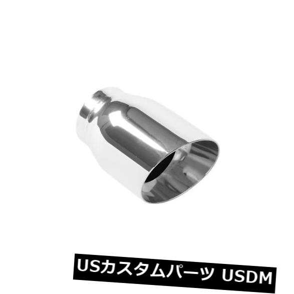 マフラーカッター Magnaflow 35225エキゾーストテールパイプチップシルバー Magnaflow 35225 Exhaust Tail Pipe Tip Silver 【並行輸入品】