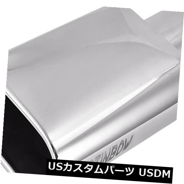 【楽天市場】マフラーカッター ステンレス鋼溶接オンエキゾーストパイプ2.5 "インレット5.5 x 3"アウトレット9 "長さ