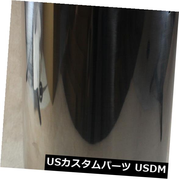 マフラーカッター ディーゼル排気チップのクロムステンレスボルト4 \