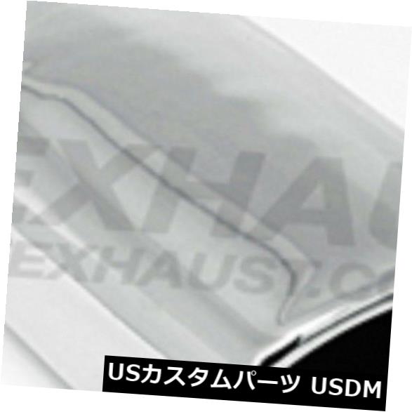 マフラーカッター DT-064エキゾーストチップオーバルダブルウォールラウンド共鳴2.5 \