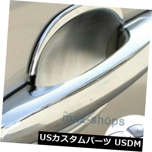 ドア部分カバー Kia Sportage R 2011-2015 2013 2014用4個クロームドアハンドルボウルカバートリム 4Pcs Chrome Door Handle Bowl Cover Trim for Kia Sportage R 2011-2015 2013 2014 【並行輸入品】