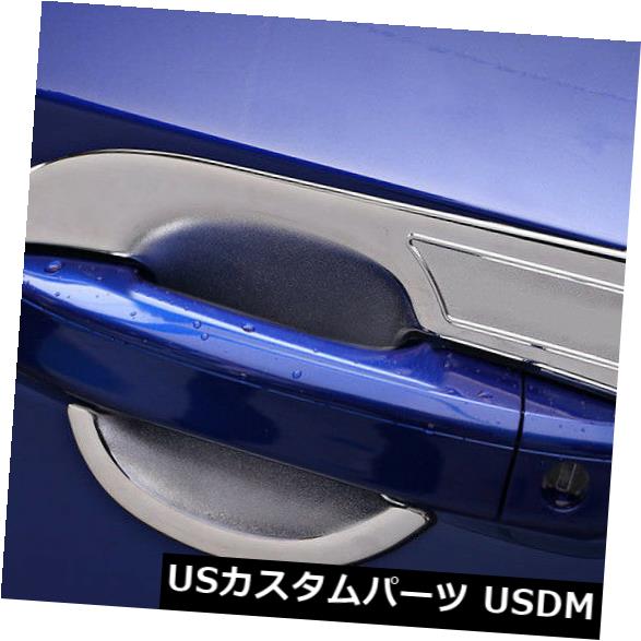 ドア部分カバー ホンダアコード2018 2019用ABSクロームドアハンドルボウルカバートリム4個 ABS Chrome Door Handle Bowl Cover Trim 4pcs for Honda Accord 2018 2019 【並行輸入品】