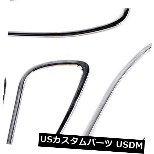ドア部分カバー クロームインテリアドアハンドルボウルカバーフォードクガエスケープ2013年-2018年に適合 Chrome Interior Door Handle Bowl Cover Trim Fit For Ford Kuga Escape 2013-2018 【並行輸入品】