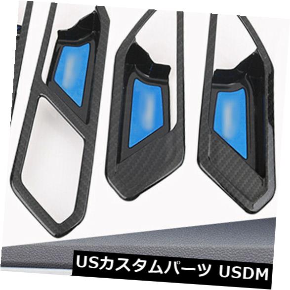 ドア部分カバー VW Tiguan 2 MK2 2016-2018装飾トリム用車のドアハンドルボウルフレームカバー Car Door Handle Bowl Frame Cover For VW Tiguan 2 MK2 2016-2018 Decorative Trim 【並行輸入品】