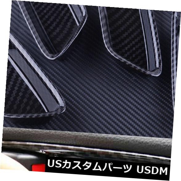 ドア部分カバー トヨタカローラ2020のために合う黒いカーボン繊維の一見の内部ドアハンドルボールカバー Black Carbon Fiber Look Inner Door Handle Bowl Cover Fit For Toyota Corolla 2020 【並行輸入品】