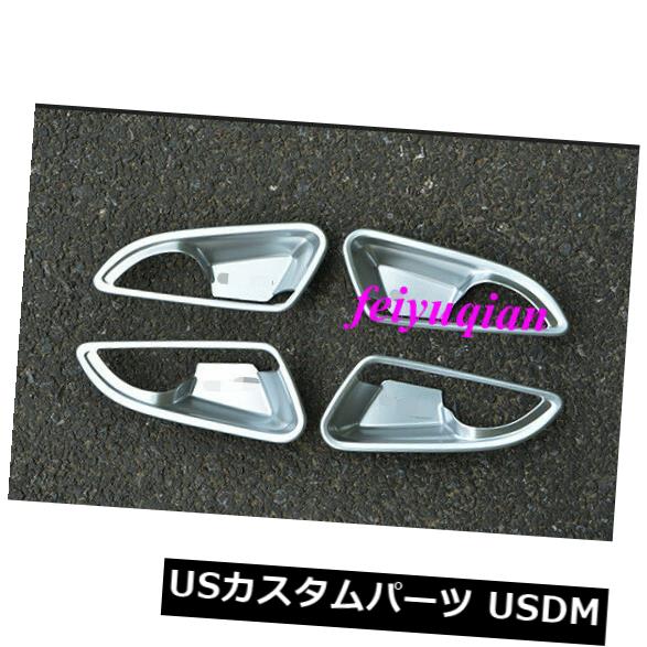 ドア部分カバー ビュイックアンコール2013-2019 2020用ABSインナーカードアハンドルボウル装飾カバートリム ABS Inner Car Door Handle Bowl Decor Cover trim For Buick Encore 2013-2019 2020 【並行輸入品】