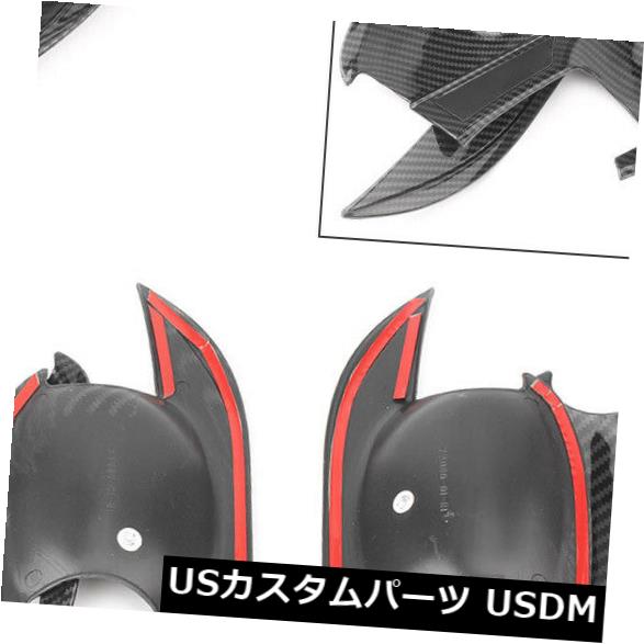 ドア部分カバー Mitsubishi Eclipse Cross 2018の内側ドアハンドルボウルカバー成形トリム Inside Door Handle Bowl Cover Molding Trim For Mitsubishi Eclipse Cross 2018 【並行輸入品】