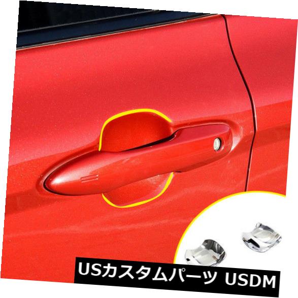 ドア部分カバー トヨタカムリ2018用ABSクロームサイドドアハンドルボウルカバートリム4pcs ABS Chrome Side Door Handle Bowl Cover Trim 4pcs for Toyota Camry 2018 【並行輸入品】