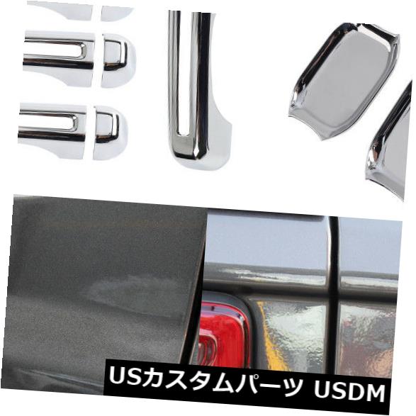 ドア部分カバー 15ピースクロームABSドアハンドルカバー+ジープラングラーJLトリム車のキャップのドアボウル 15pcs chrome ABS Door Handle Cover + Door Bowl For Jeep Wrangler JL Trim Car Cap 【並行輸入品】 33,176円
