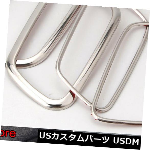 ドア部分カバー ホンダCRV 12-15用4pcsステンレススチールインナードアハンドルボウルフレームカバートリム 4pcs Stainless Steel Inner Door Handle Bowl Frame Cover Trim For Honda CRV 12-15 【並行輸入品】