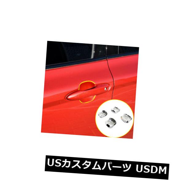 ドア部分カバー 4ピースABSクロームサイドドアハンドルボウルカバーデコトリムoトヨタカムリ2018-19 4pcs ABS Chrome Side Door Handle Bowl Cover Deco Trim o For TOYOTA CAMRY 2018-19 【並行輸入品】