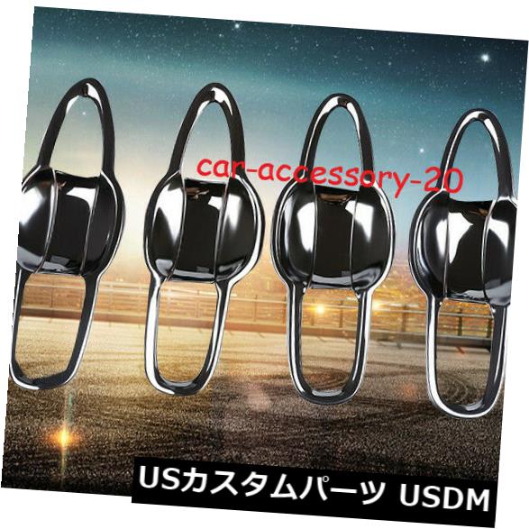 ドア部分カバー トヨタアバロン2019 2020用ブラックステンレス車のドアハンドルボウルカップカバートリム Black Stainless Car Door Handle Bowl Cup Cover trim For Toyota Avalon 2019 2020 【並行輸入品】 31,103円