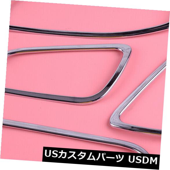 ドア部分カバー Ford Escape Kuga 13-2018に適合した4xクロームインテリアドアハンドルボウルカバートリム 4x Chrome Interior Door Handle Bowl Cover Trim Fit For Ford Escape Kuga 13-2018 【並行輸入品】