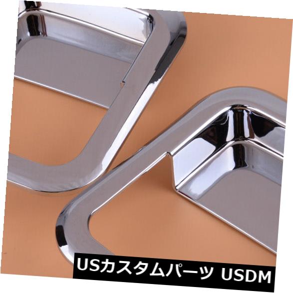ドア部分カバー ペアL + RエクステリアドアハンドルボウルカバーフレームはジープラングラーTJ 97-2006に適合 Pair L+R Exterior Door Handle Bowl Cover Frame Fits For Jeep Wrangler TJ 97-2006 【並行輸入品】
