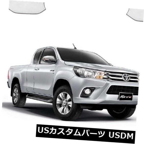 戸口区画包隠し トヨタハイラックス2ドアの15 19のドアハンドルボウルトリム入れるカバークローム Door Handle Bowl Trim Insert Cover Chrome For 15 19 On Toyota Hilux 2 Doors Newbyresnursery Com