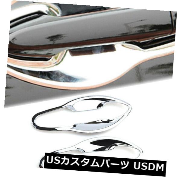 ドア部分カバー ホンダHR-V 16-2019のクロームドアボウルカバーハンドルトリムDガードガード成形 Chrome Door Bowl Cover Handle Trim D?cor Guard Molding For Honda HR-V 16-2019 【並行輸入品】