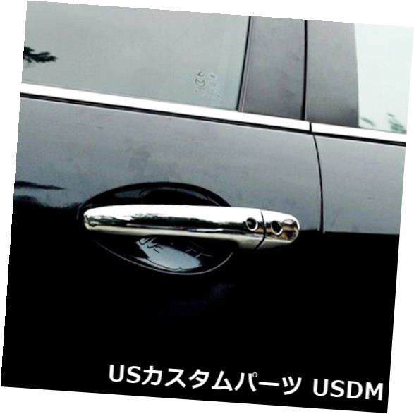 ドア部分カバー ABSドアハンドルボウルカバーマツダCX-9 2016-2018のキーホール8個入りトリム ABS Door Handle Bowls Cover Trim With Keyhole 8pcs for Mazda CX-9 2016-2018 【並行輸入品】