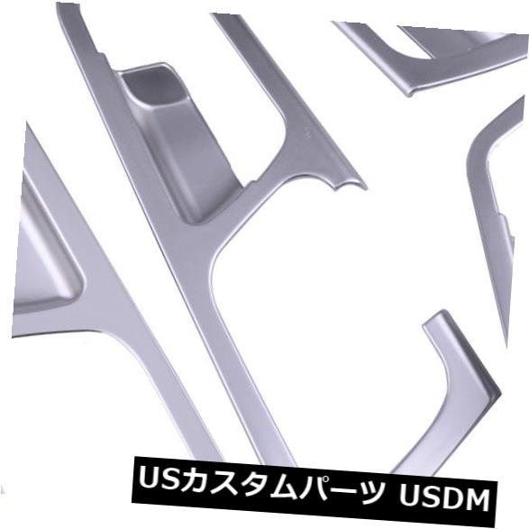 ドア部分カバー Kia Sportage 2017-2018用の車のクロームインナードアボウルハンドルカバーモールディングトリム Car Chrome Inner Door Bowl Handle Cover Molding Trim for Kia Sportage 2017-2018 【並行輸入品】