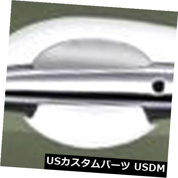 ドア部分カバー 三菱トリトン2ドアキャブ2015用クローム2DRハンドルボウルインサートカバートリム CHROME 2DR HANDLE BOWL INSERT COVER TRIM FOR MITSUBISHI TRITON 2DOOR CAB 2015 【並行輸入品】