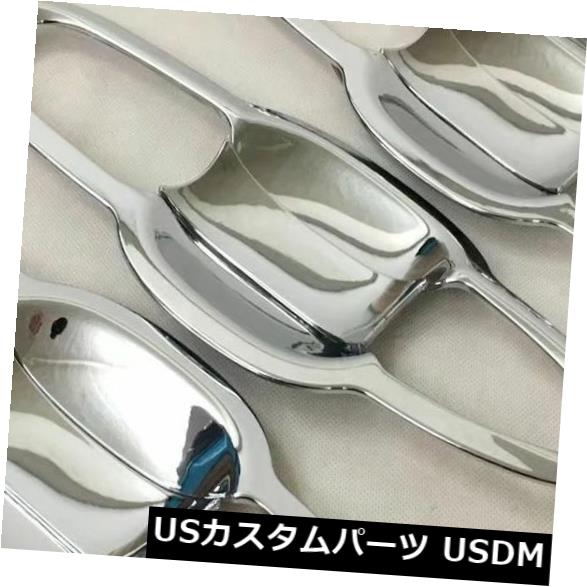 ドア部分カバー トヨタカムリ2018-2019の車ABSクローム4ドアハンドルボウルトリムカバー Car ABS Chrome 4 Door Handle Bowl Trim Cover For Toyota Camry 2018-2019 【並行輸入品】