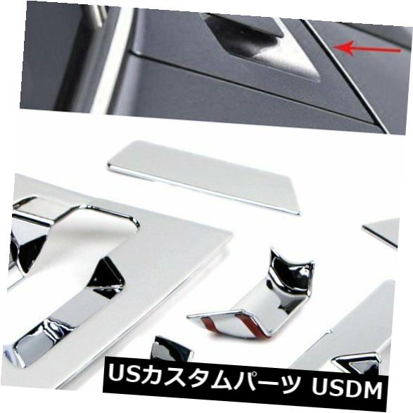 ドア部分カバー トヨタC-HR CHR 2016 2017 2018クロームトリム用リアドアハンドルボウルカップカバー Rear Door Handle Bowl Cup Cover for Toyota C-HR CHR 2016 2017 2018 Chrome Trim 【並行輸入品】