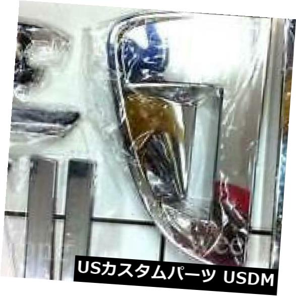 ドア部分カバー CHROME DOOR HANDLE COVER + CHFVROLET SONIC 5 DR 2012-2015 V.2用ボウルフィット CHROME DOOR HANDLE COVER + BOWL FIT FOR CHEVROLET SONIC 5 DR 2012 - 2015 V.2 【並行輸入品】
