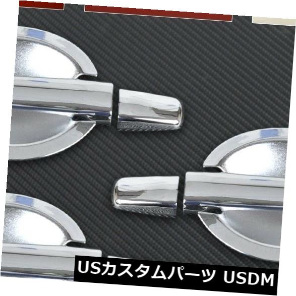 ドア部分カバー クロームドアハンドルカバー+カップボウル三菱アウトランダースポーツRVR 2011-2012 Chrome Door Handle Cover + cup Bowl for Mitsubishi Outlander sport RVR 2011-2012 【並行輸入品】
