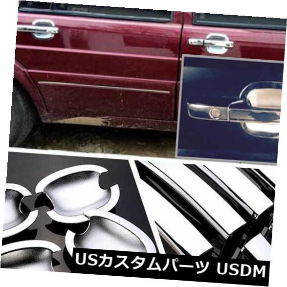 ドア部分カバー VW Santana 2000用のさびないクロムドアハンドルボウルカバーカップオーバーレイトリム Non-Rusty Chrome Door Handle Bowl Cover Cup Overlay Trim For VW Santana 2000 【並行輸入品】 28,028円