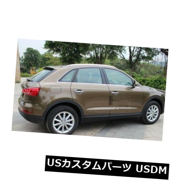 ドア部分カバー 8PCSクロームサイドドアハンドルボウルカバートリムアウディQ3（13-2016） 8PCS Chrome Side Door handle Bowl cover trim for Audi Q3(13-2016) 【並行輸入品】