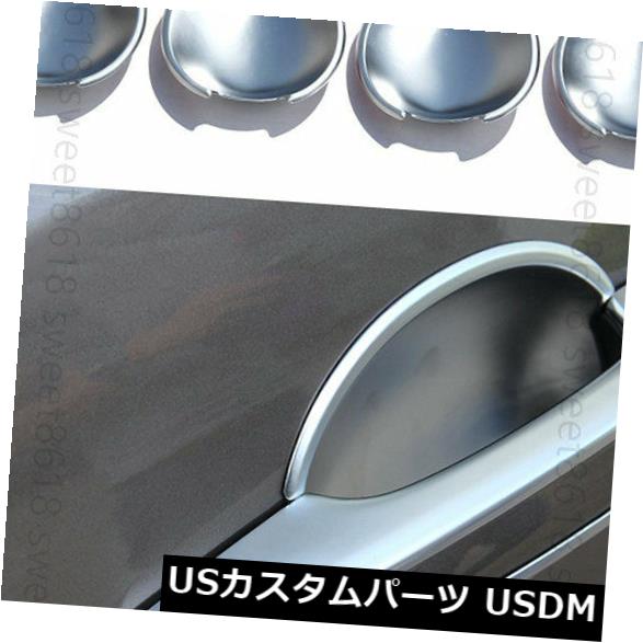 ドア部分カバー ランドローバーディスカバリースポーツ15-18用4xマット外側ドアハンドルボウルカップカバー 4x Matte Outer Door Handle Bowls Cup Cover For Land Rover Discovery Sport 15-18 【並行輸入品】