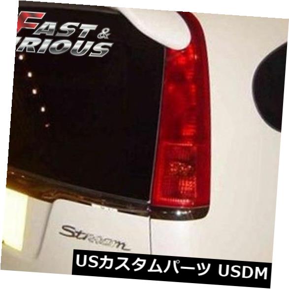 エアロ 00-03ホンダストリームリアウィングハッチルーフスポイラー用 FOR 00-03 HONDA STREAM REAR WING HATCH ROOF SPOILER 【並行輸入品】