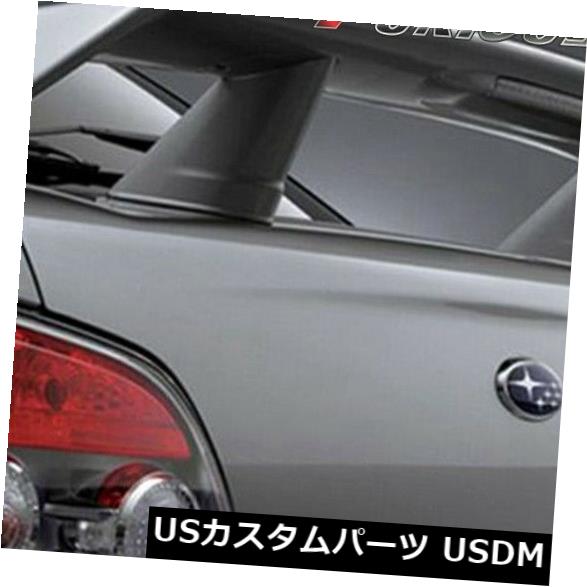 エアロ SUBARU 2002-2007インプレッサWRX GD S204リアウィングトランクスポイラーに適合 Fit for SUBARU 2002-2007 IMPREZA WRX GD S204 REAR WING TRUNK SPOILER 【並行輸入品】