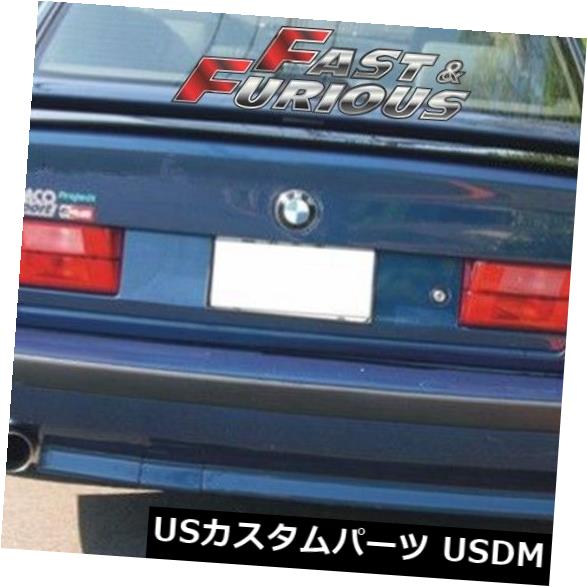 エアロ 1989-1995 E34 5-シリーズリアウィングトランクスポイラー525i 535i M5に適合 Fit for 1989-1995 E34 5-SERIES REAR WING TRUNK SPOILER 525i 535i M5 【並行輸入品】