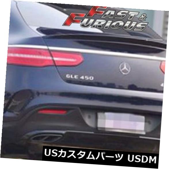 エアロ カーボンファイバー2015-2018スポーツリアウィングトランクスポイラーGLE350 GLE400 GLE450 For CARBON FIBER 2015-2018 SPORT REAR WING TRUNK SPOILER GLE350 GLE400 GLE450 【並行輸入品】