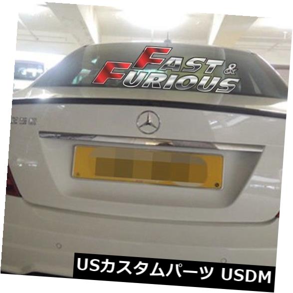 エアロ 2011-2014 W204 Cクラスクーペ後部翼トランクスポイラーC180 C200 C250 C350に適合 Fit for 2011-2014 W204 C-CLASS COUPE REAR WING TRUNK SPOILER C180 C200 C250 C350 【並行輸入品】