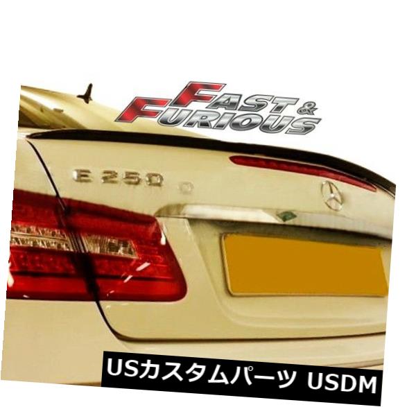 エアロ カーボン2010-2017 W207コンバーチブルリアウィングトランクスポイラーC207に適合 Fit for CARBON FIBER 2010-2017 W207 Convertible REAR WING TRUNK SPOILER C207 【並行輸入品】