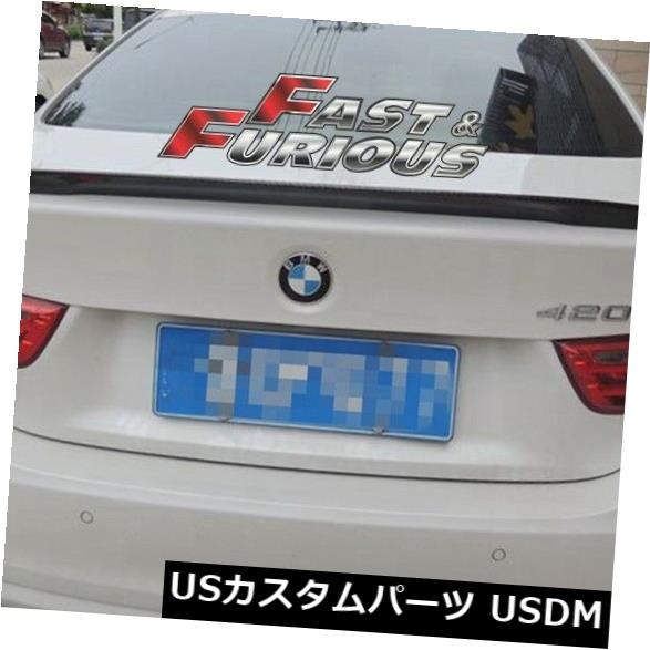 エアロ 2014-2018 4シリーズ4ドアF36パフォーマンスリアウイングトランクスポイラーに適合 Fit for 2014-2018 4-SERIES 4 Door F36 PERFORMANCE REAR WING TRUNK SPOILER 【並行輸入品】