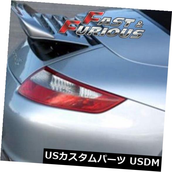 エアロ 2006-2011 997 911 CARRERA SPORT REAR WING TRUNK SPOILER未塗装に適合 Fit for 2006-2011 997 911 CARRERA SPORT REAR WING TRUNK SPOILER Unpainted 【並行輸入品】