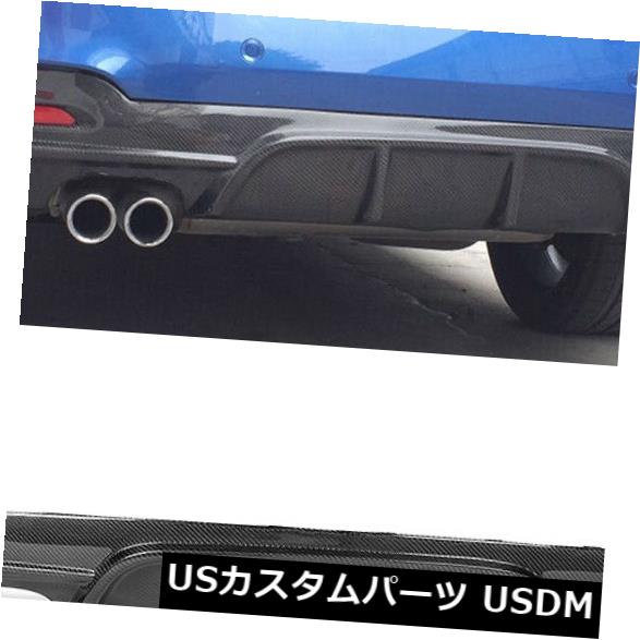 カーボン素材 BMW 3シリーズF34 GT Mスポーツ14-15用カーボンファイバーバンパーディフューザーリップフィット Carbon Fiber Rear Bumper Diffuser Lip Fit for BMW 3 Series F34 GT M SPORT 14-15 【並行輸入品】