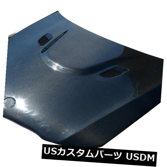 カーボン素材 レーシングフードエンジンカバーカーボンファイバーBMW 3シリーズ4ドアE90 2009-2010 Racing Hood Engine Cover Lid Carbon Fiber For BMW 3-Series 4Door E90 2009-2010 【並行輸入品】
