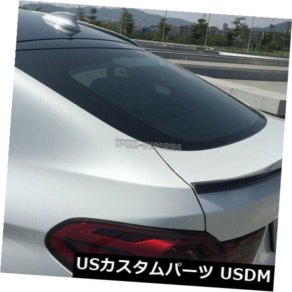 カーボン素材 BMW X4 F26カーボンファイバーリアトランクダックテールスポイラーハイキックテールウイング15-16 For BMW X4 F26 Carbon Fiber Rear Trunk Ducktail Spoiler Highkick Tail Wing 15-16 【並行輸入品】