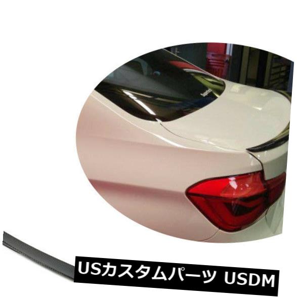 カーボン素材 12-17 BMW F30 320i 335i 328i M3用カーボンファイバーリアトランクスポイラーブーツウィング Carbon Fiber Rear Trunk Spoiler Boot Wing For 12-17 BMW F30 320i 335i 328i M3 【並行輸入品】