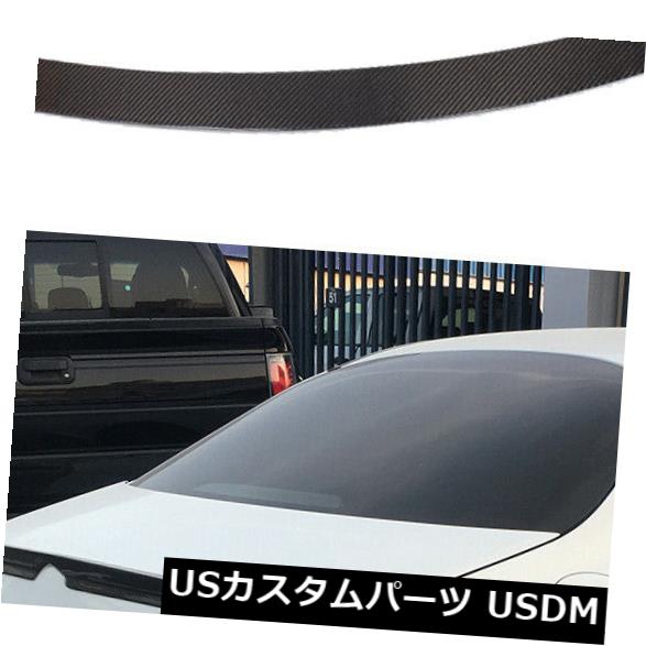 カーボン素材 メルセデスベンツW216 CLクラス09-12のための3pcsカーボン繊維の後部翼のスポイラー 3pcs Carbon Fiber Rear Wing Trunk Spoiler For Mercedes Benz W216 CL-Class 09-12 【並行輸入品】