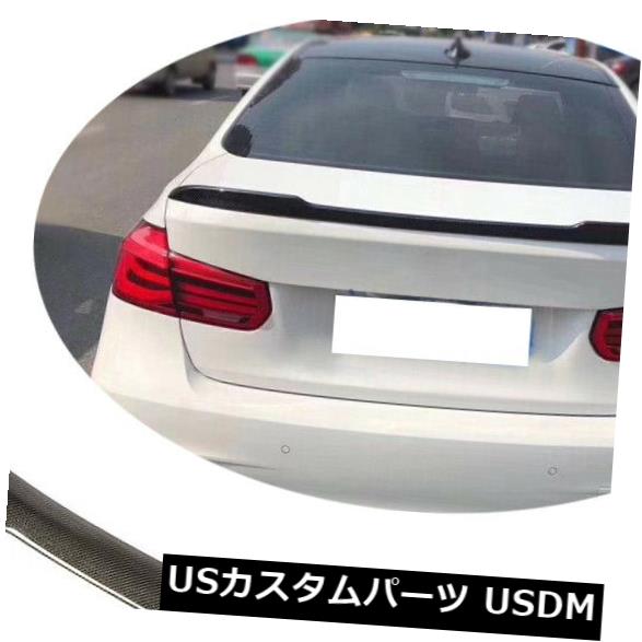 カーボン素材 Carbon Fiber Rear Trunk Spoiler Wing For BMW F30 335i 320i 340i & F80 M3 2013-18 【並行輸入品】