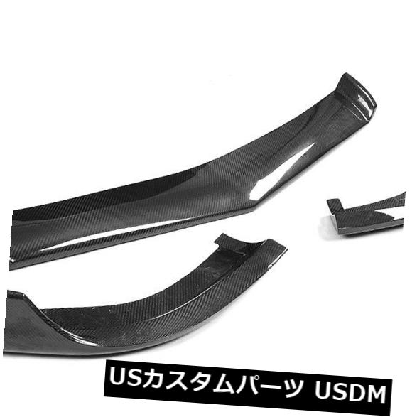 カーボン素材 ベンツCLSクラスW218 CLS63 AMG 12-13用カーボンファイバーフロントバンパーリップスポイラー Carbon Fiber Front Bumper Lip Spoiler For Benz CLS-class W218 CLS63 AMG 12-13 【並行輸入品】
