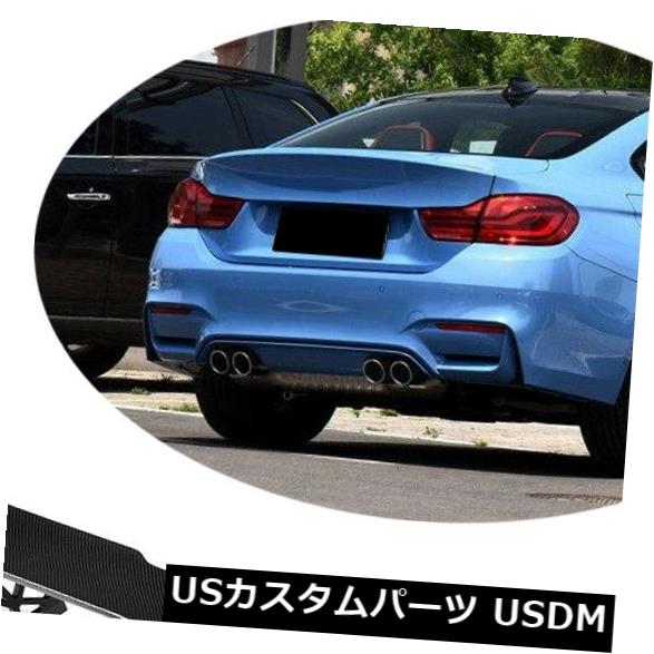 カーボン素材 BMW F80 M3 F82 M4 2014-2017カーボンファイバー用自動リアトランクスポイラーウィングリフィット Auto Rear Trunk Spoiler Wing Refit For BMW F80 M3 F82 M4 2014-2017 Carbon Fiber 【並行輸入品】|カスタムパーツ WORLD倉庫